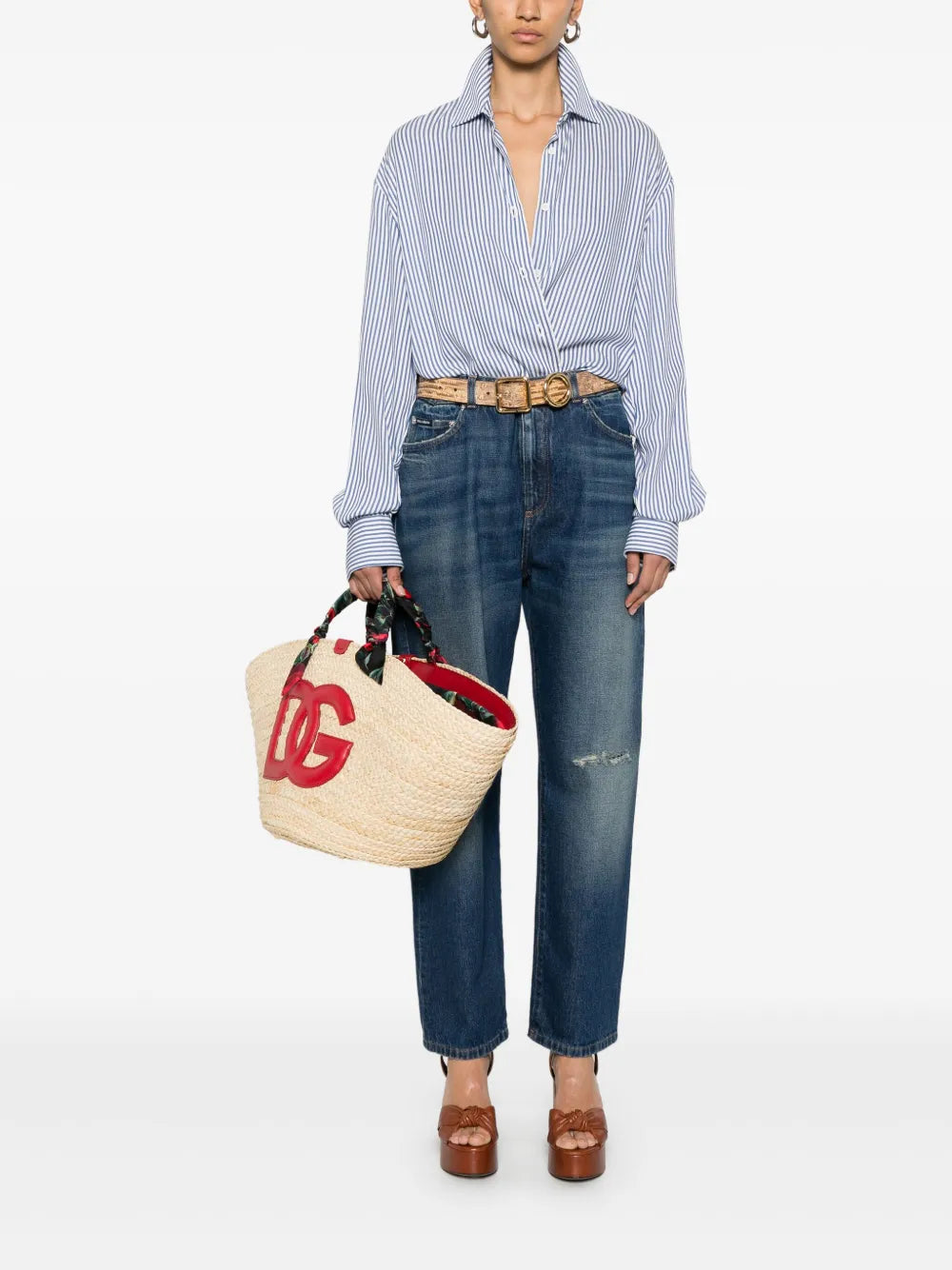 Distressed Jeans