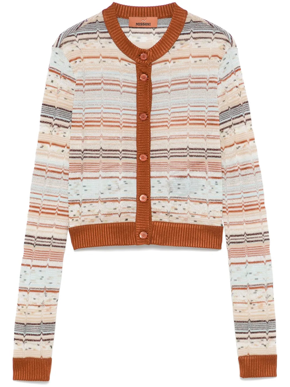 Lurex-Detail Cardigan