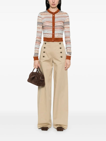Lurex-Detail Cardigan