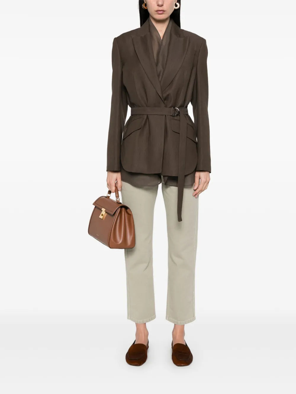 Belted Blazer
