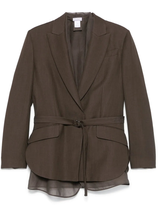Belted Blazer