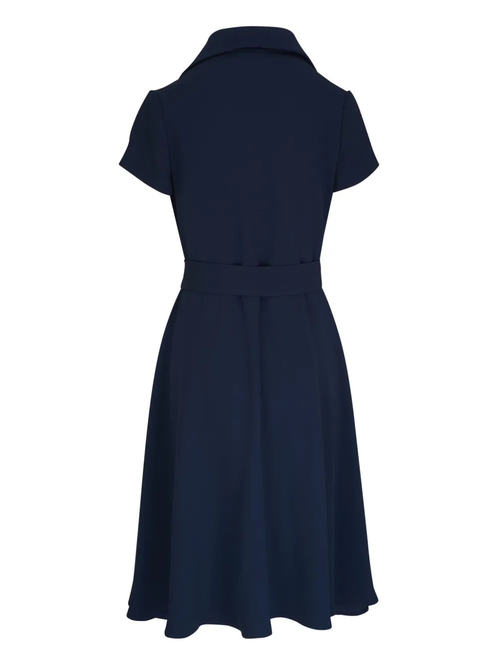 Tied-Waist Midi Dress