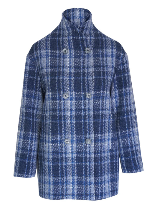 Checked Coat