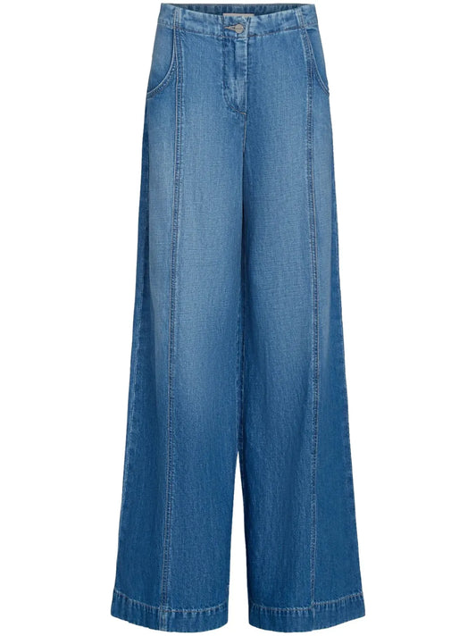 Wide-Leg Jeans