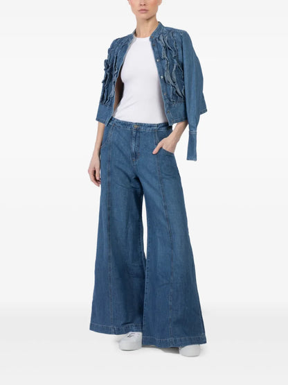 Wide-Leg Jeans