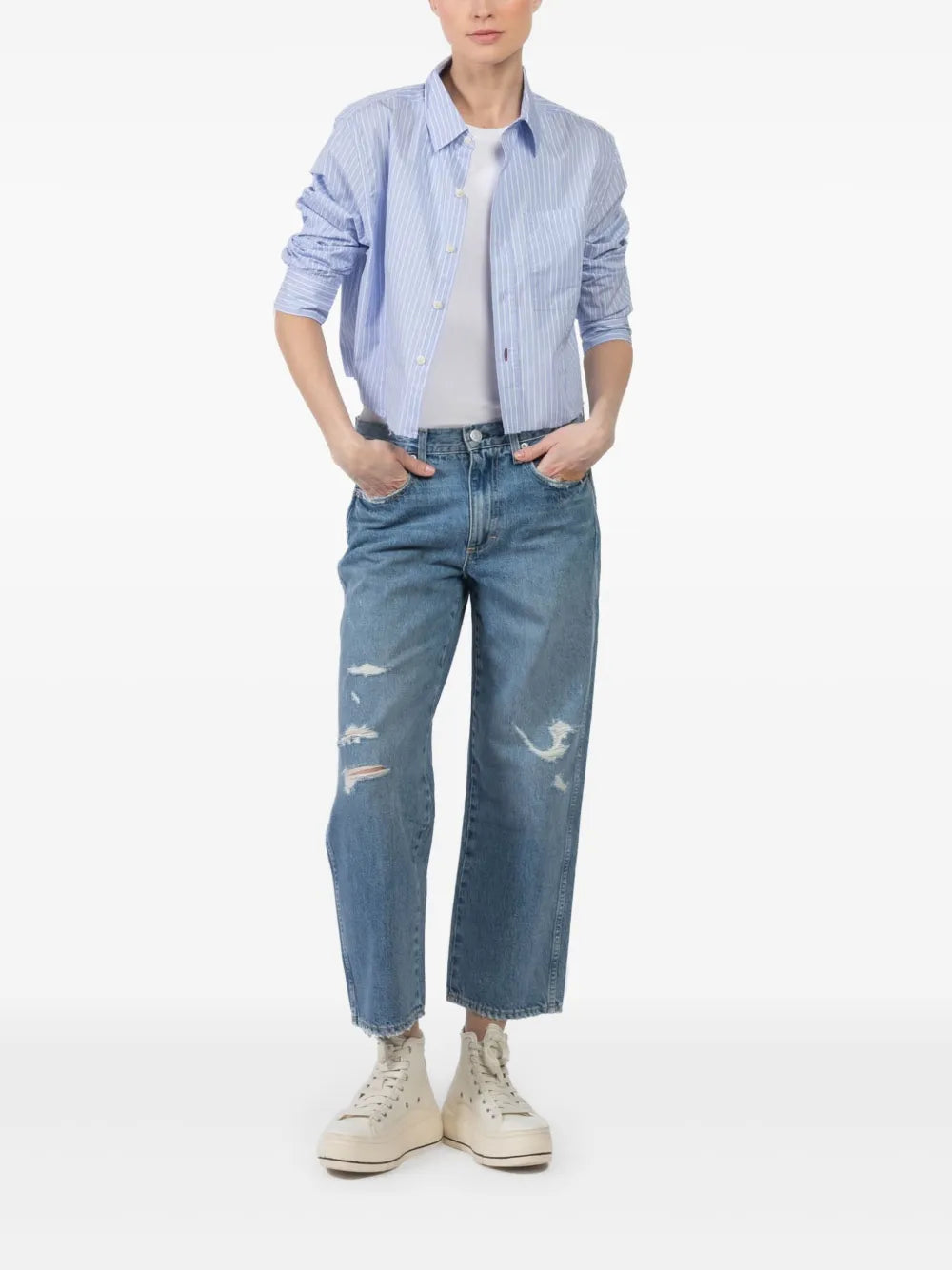 Cropped Jeans