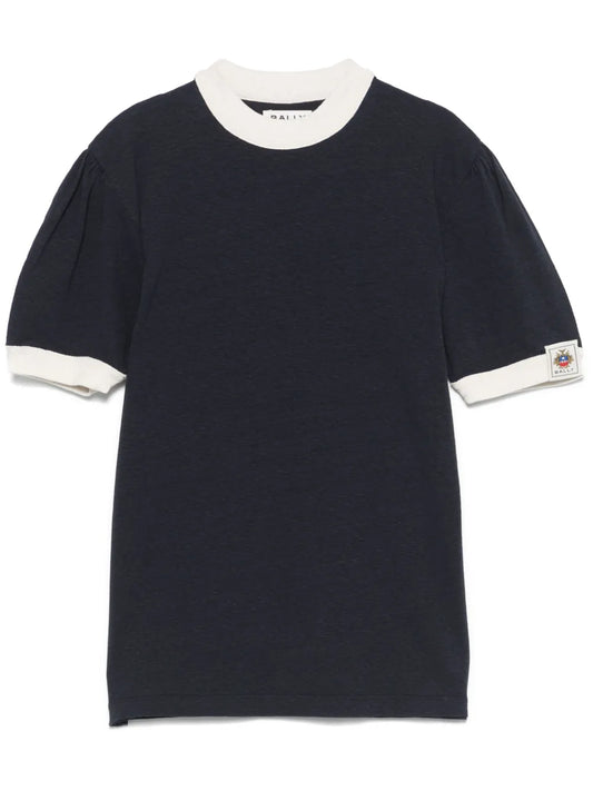 Contrast-Trim T-Shirt