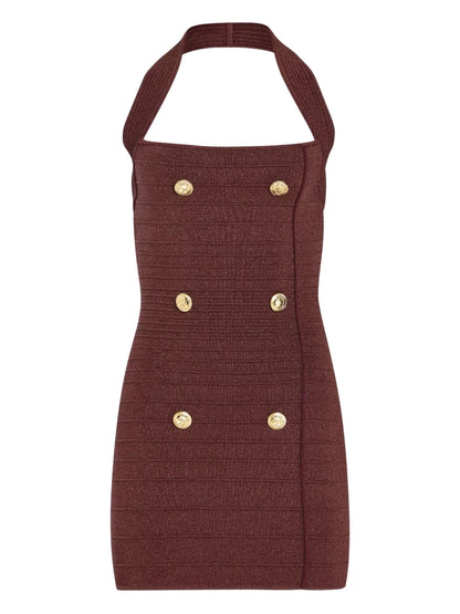 Harlynn Strap-Detail Mini Dress