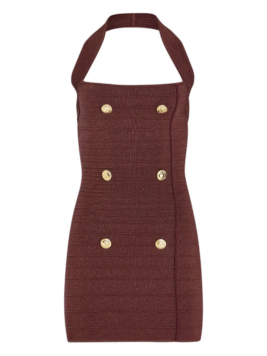 Harlynn Strap-Detail Mini Dress