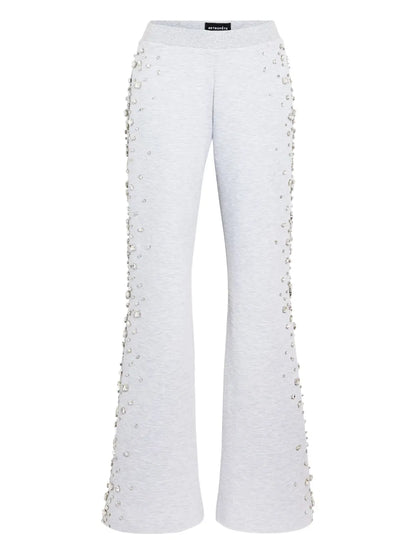 Carsyn Crystal-Embellished Track Pants