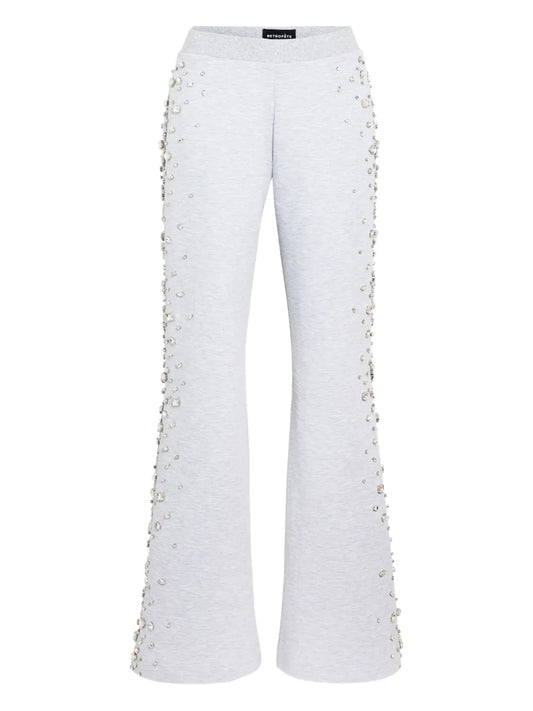 Carsyn Crystal-Embellished Track Pants