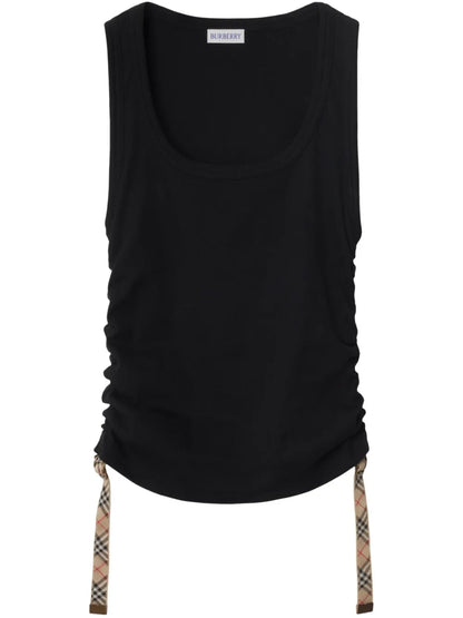 Check-Trim Tank Top