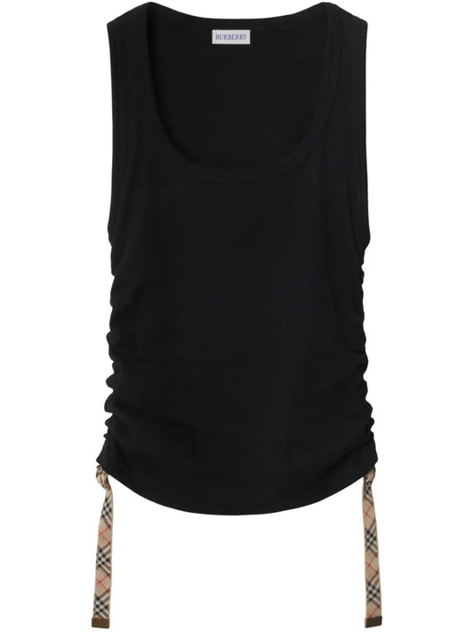 Check-Trim Tank Top