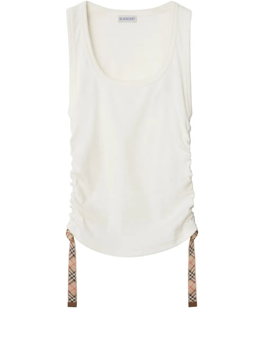 Check-Trim Tank Top
