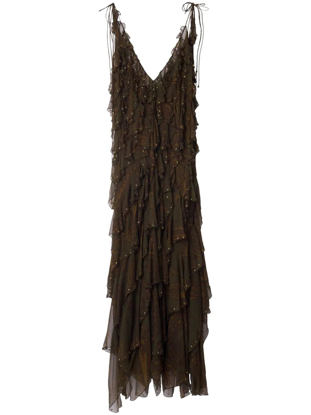 Paisley Print Dress