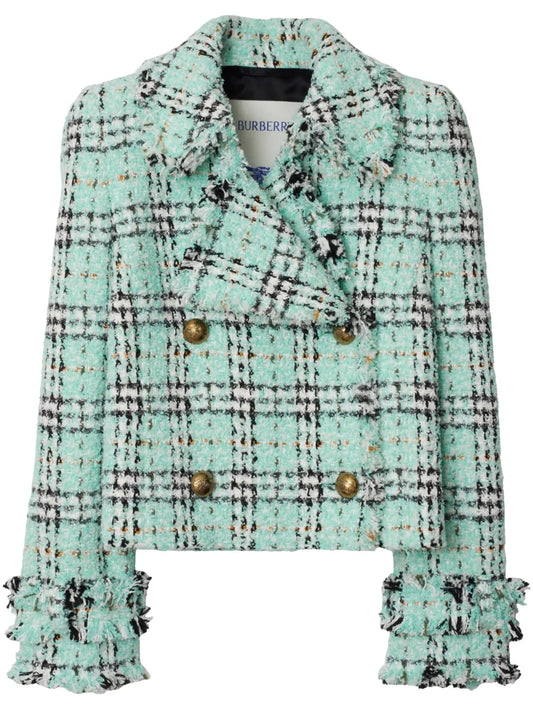 Checked Bouclé Jacket