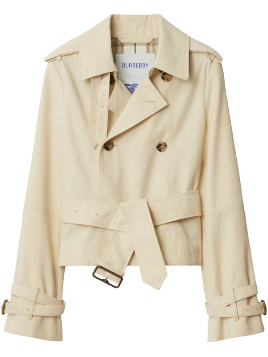 Cropped Trench Jacket