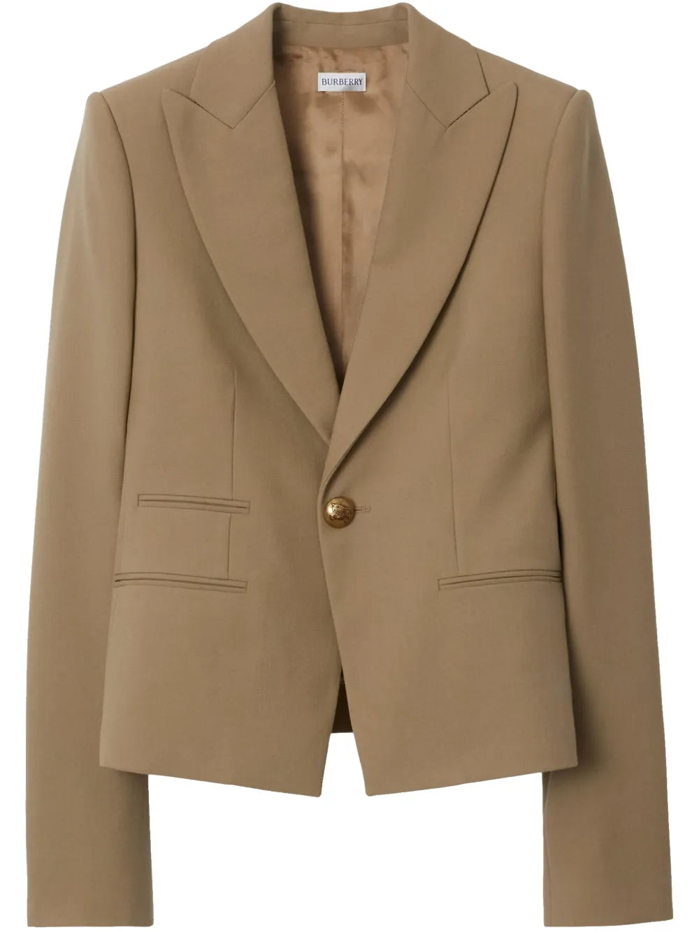 Wool Single-Breasted Blazer