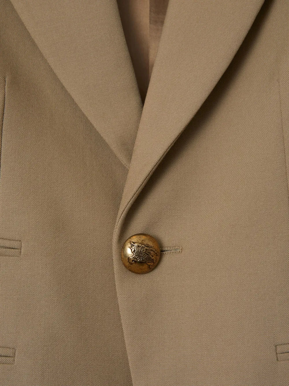 Wool Single-Breasted Blazer