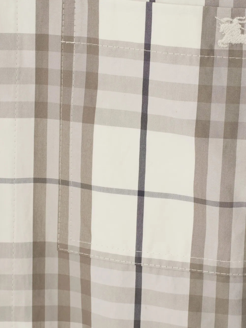 Checked Shirt Dress