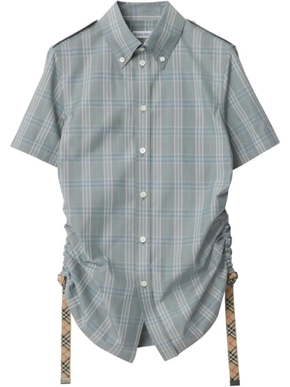 Checked Cotton Shirt