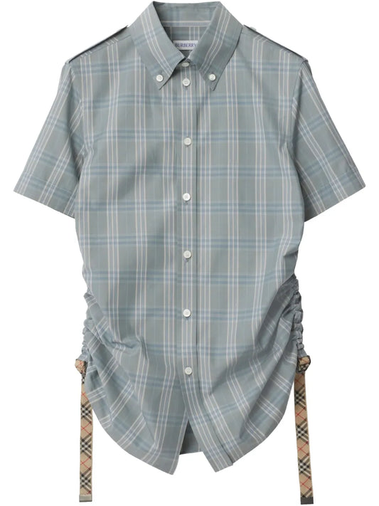 Checked Cotton Shirt