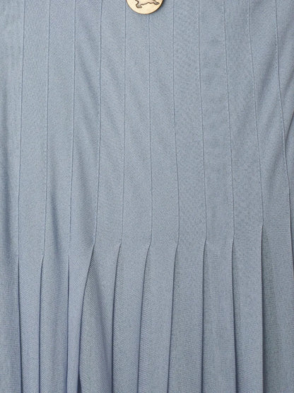 Pleated Maxi Skirt