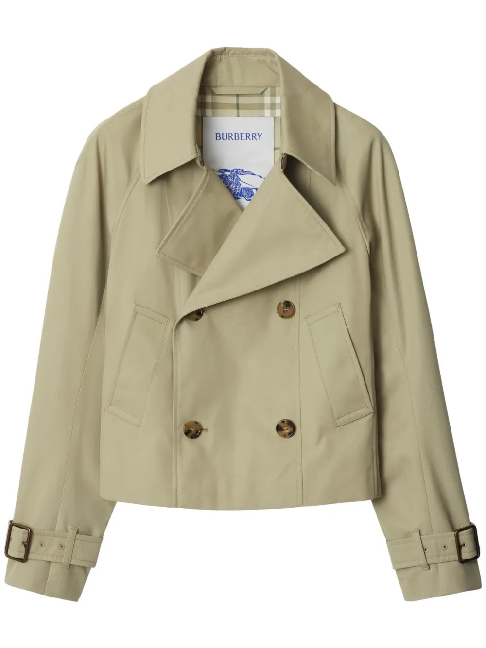 Double-Breasted Trench Jacket