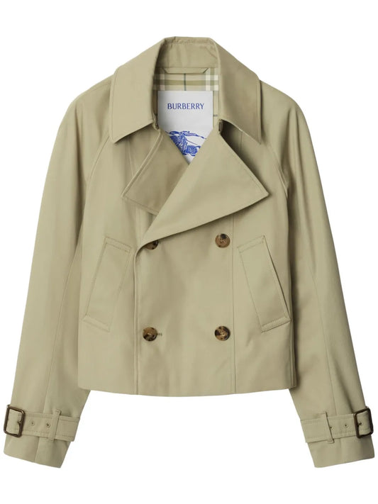 Double-Breasted Trench Jacket