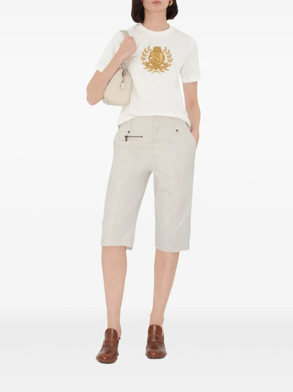 B Crest Cotton T-Shirt
