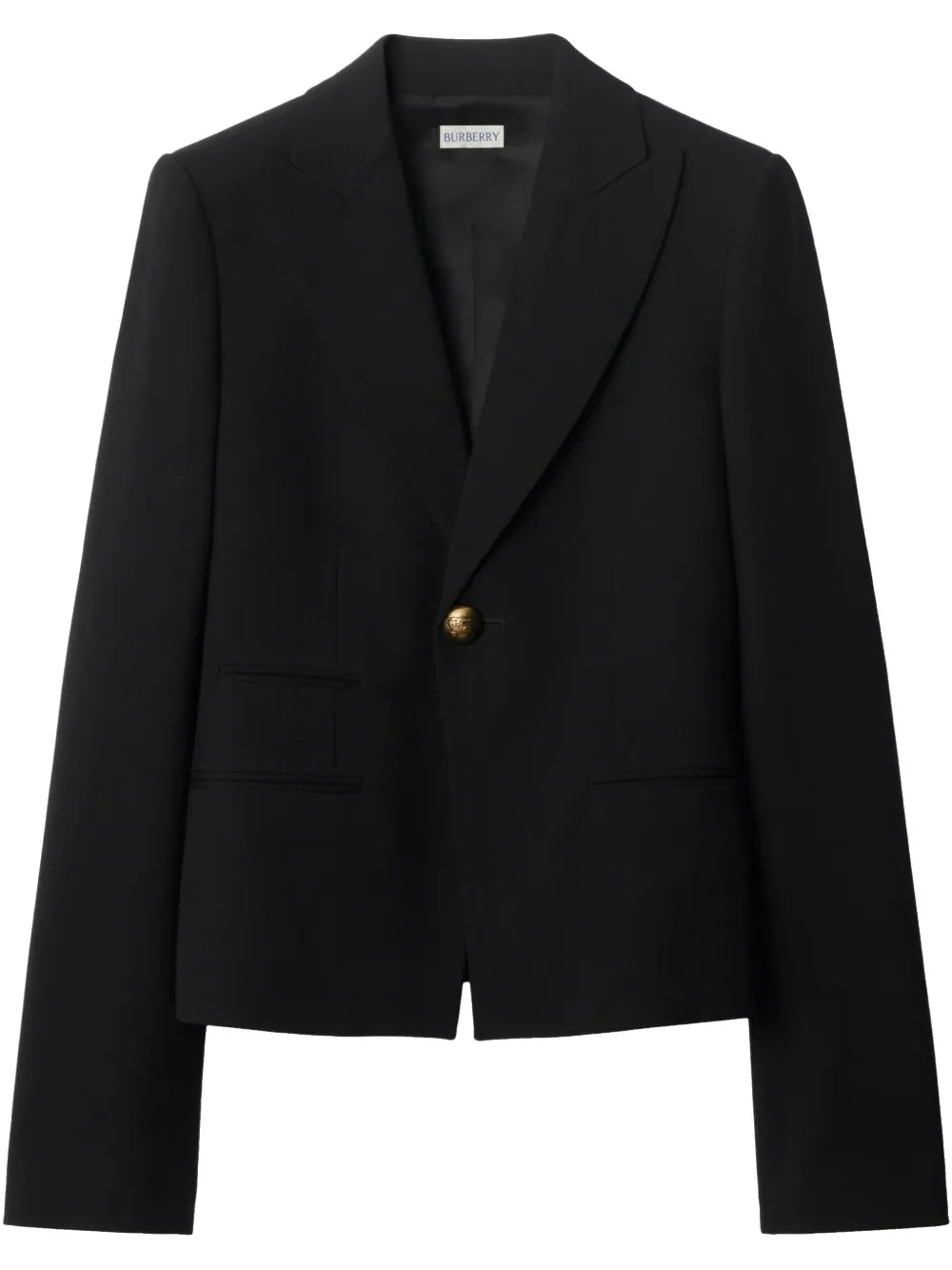 Wool Single-Breasted Blazer
