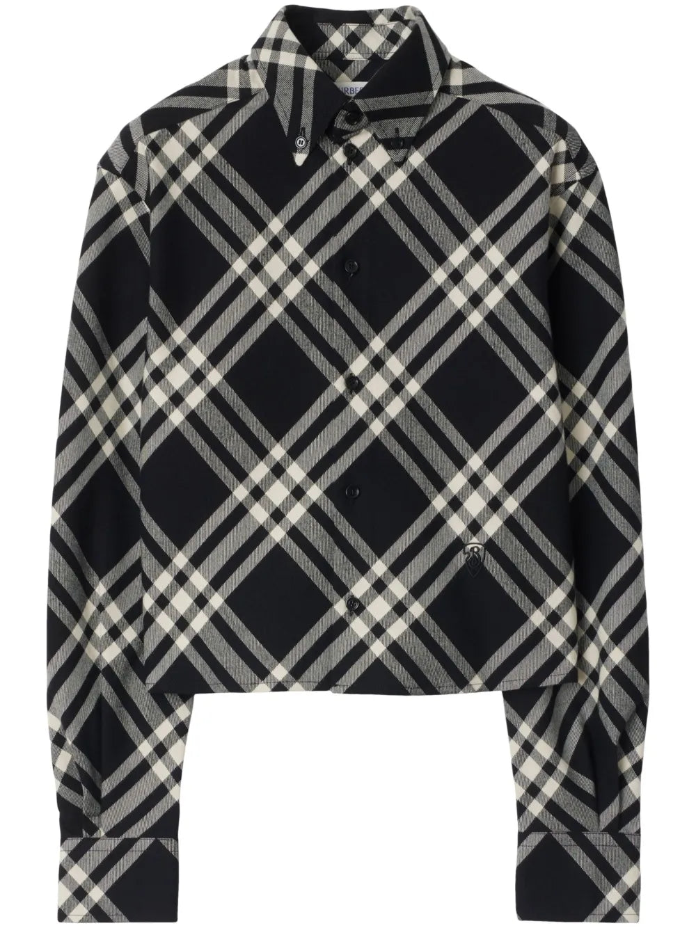 Cotton Cropped Shirt