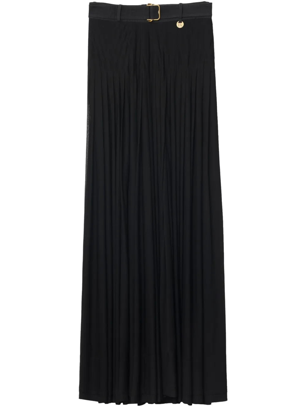 Pleated Maxi Skirt
