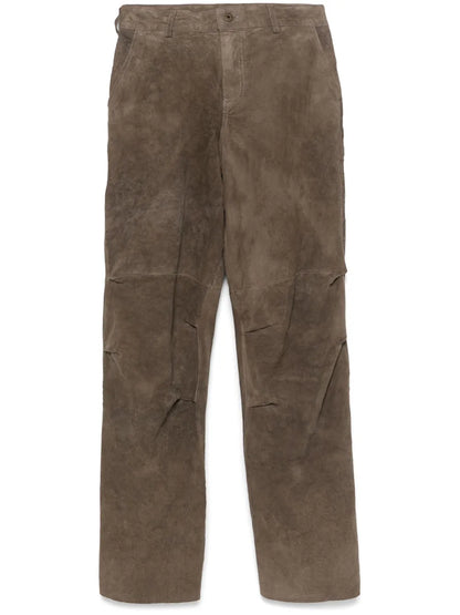 Suede Trousers