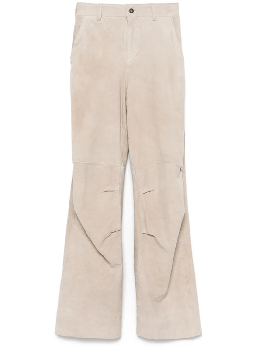Suede Trousers