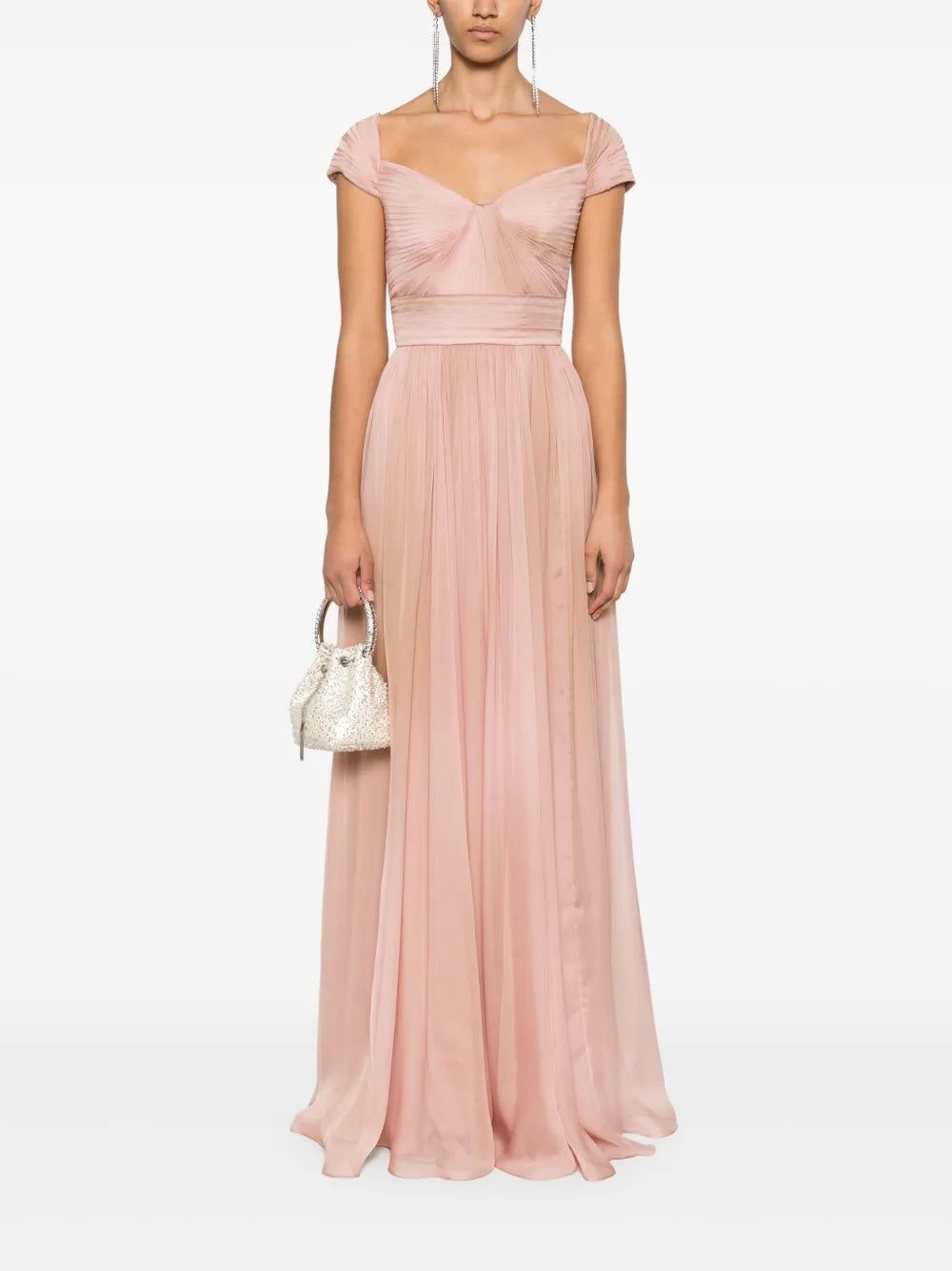 Pleated Gown