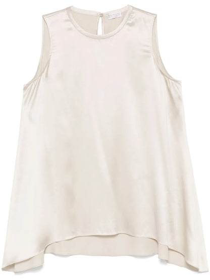 Satin Tank Top
