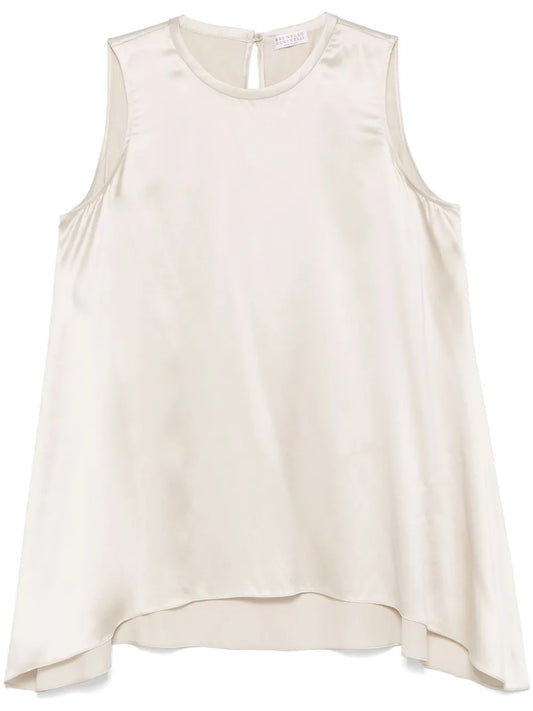 Satin Tank Top