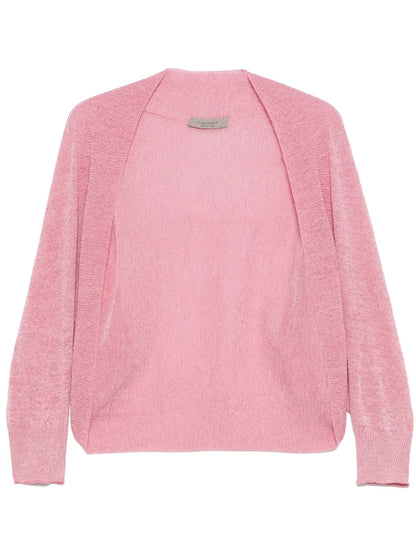 Fine-Knit Cardigan