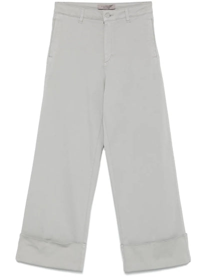 Straight-Leg Trousers