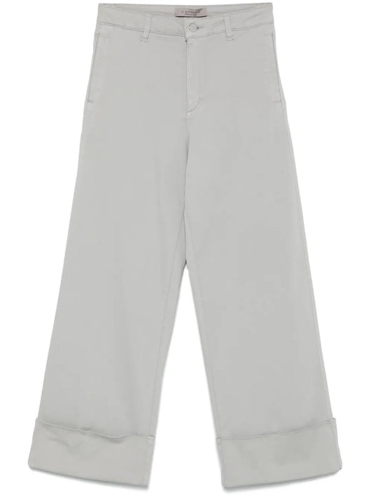 Straight-Leg Trousers