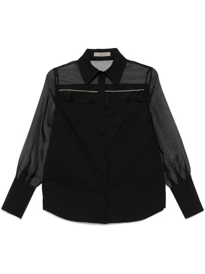 Bead-Embellished Shirt