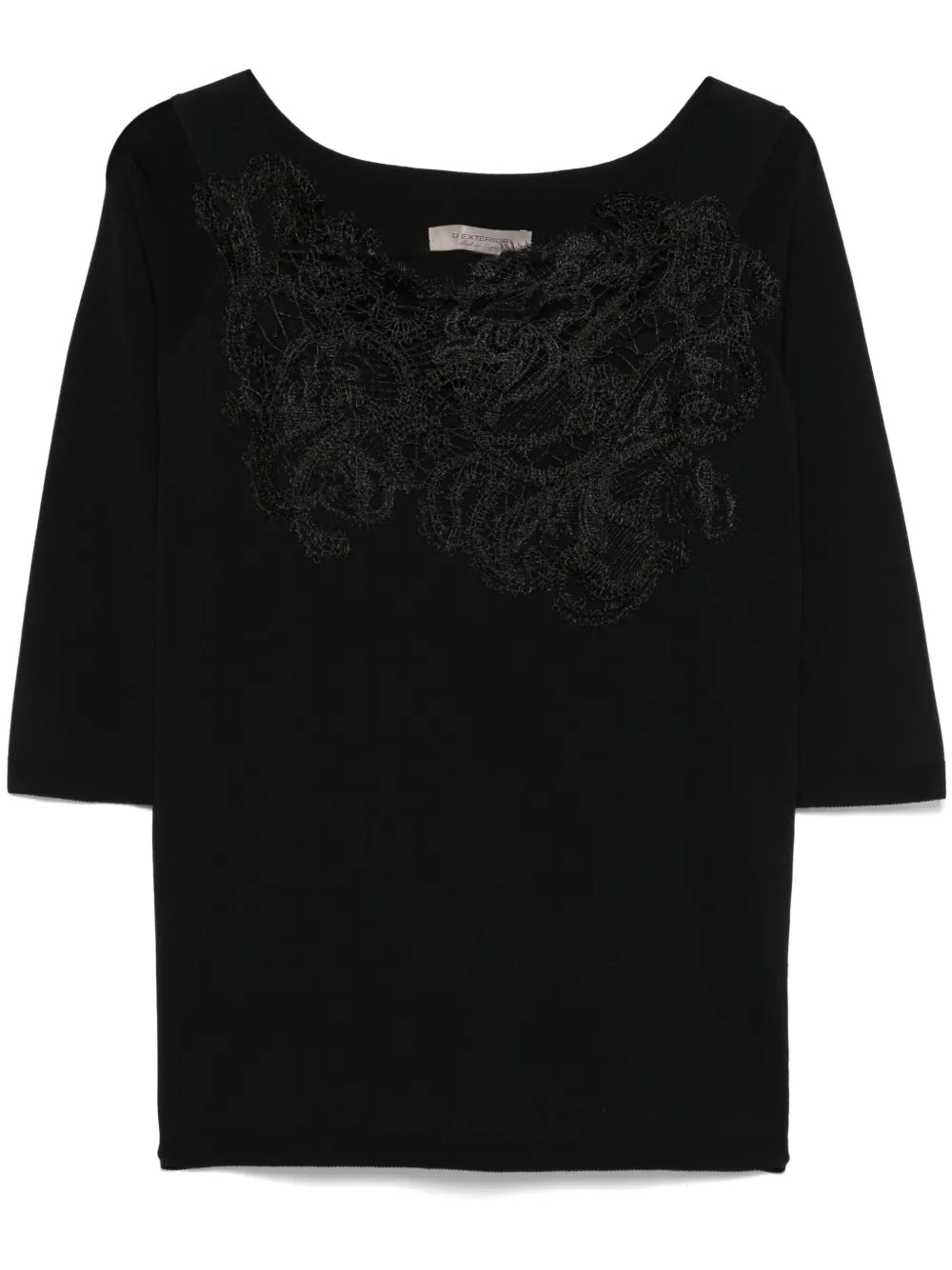Lace-Panelling Top