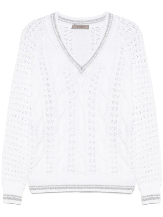 Open-Knit Sweater
