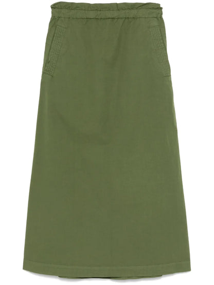Cotton Maxi Skirt