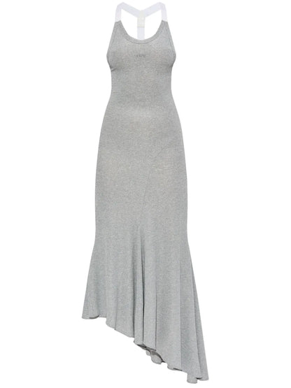 Ribbed-Knit Midi Dress