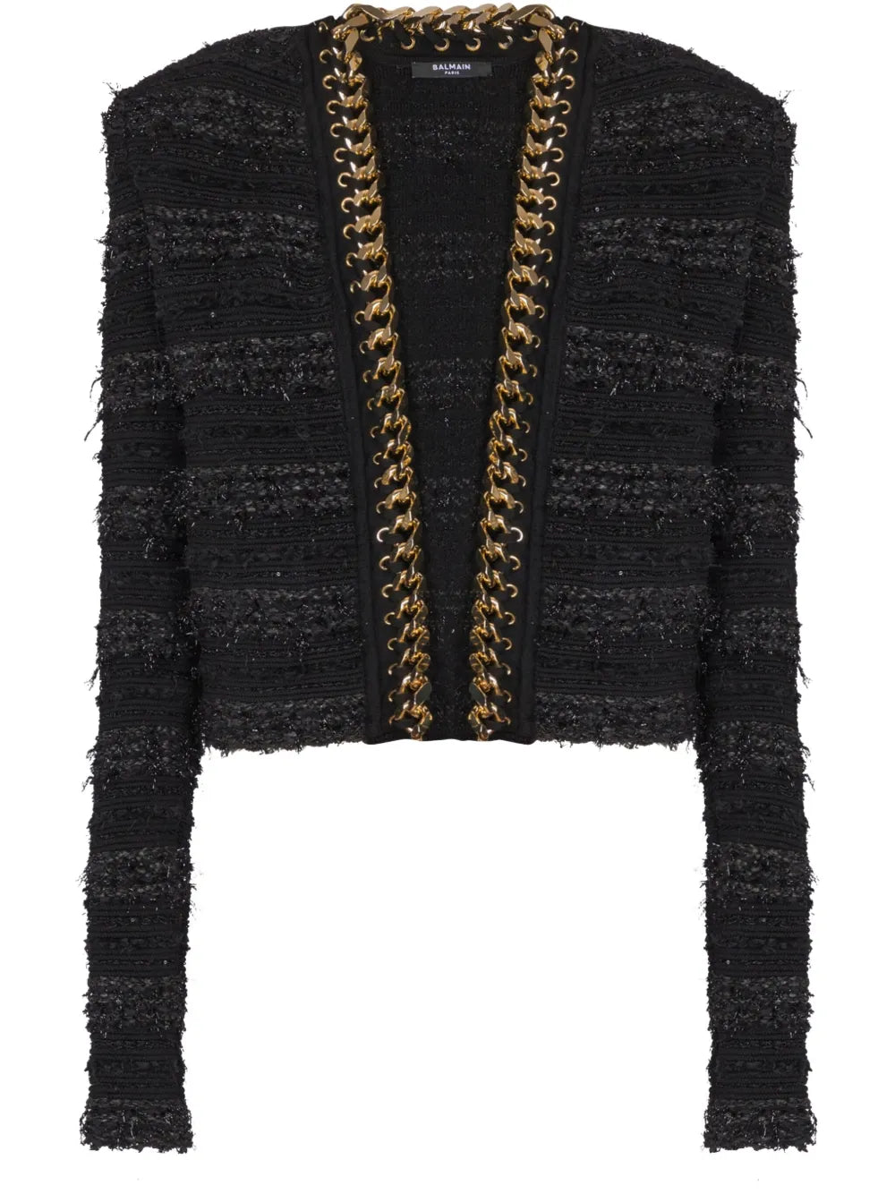 Chain-Detailing Jacket