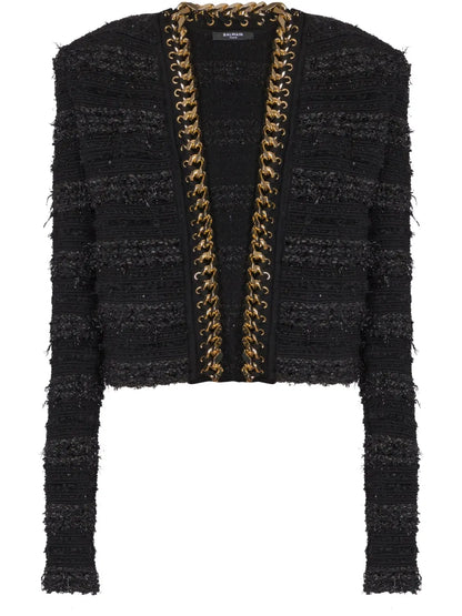 Chain-Detailing Jacket