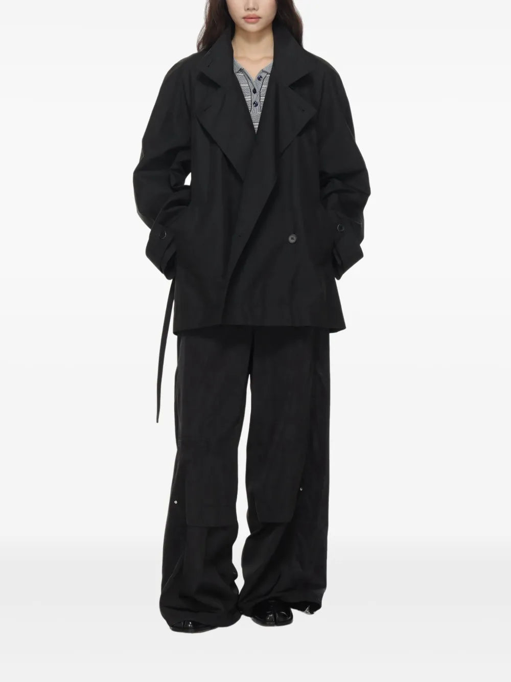 Wrap Trench Jacket