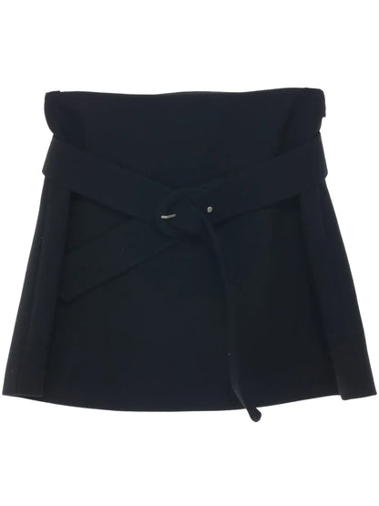 Belted Mini Skirt